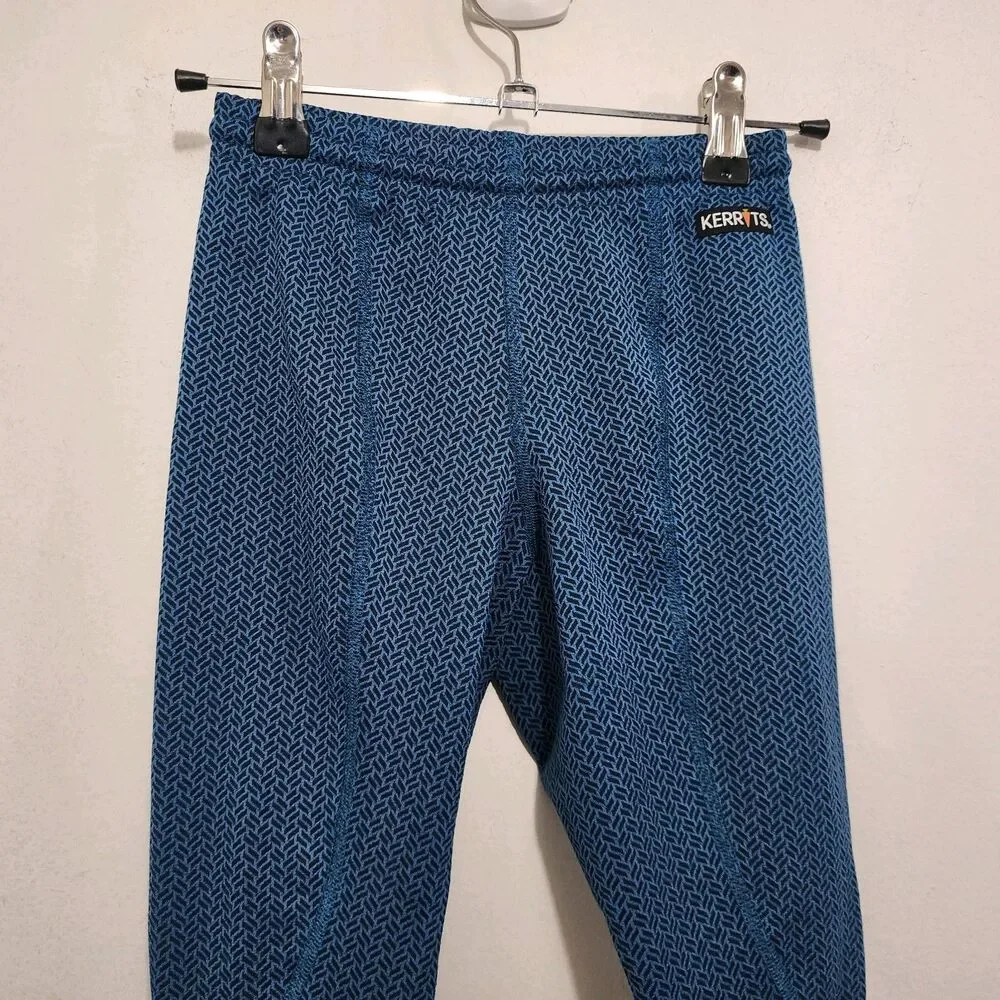 Kerrits Kids Performance Knee Patch Pocket Riding Tight Size M Turquoise Teal
